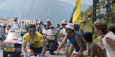 L’étape de Morzine-Avoriaz en 1985 hinault